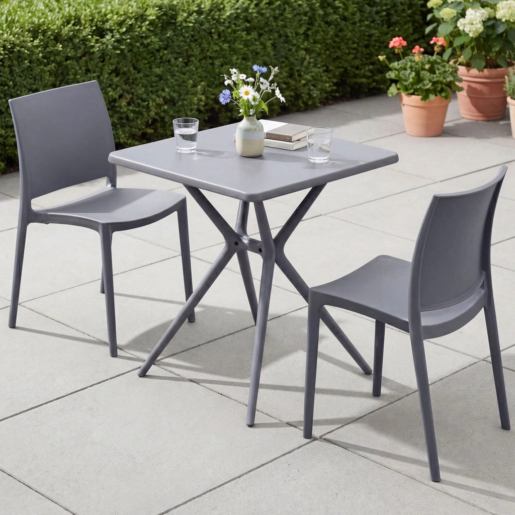 Set di mobili da giardino Amino con 2 sedie 3