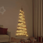 Albero di Natale Naturale 150 cm legno massiccio di frassino