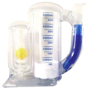Trainer di Spirometria - Capacità Vitale 5000ml - Adatto per l'uso domestico - Ideale per il recupero e la formazione