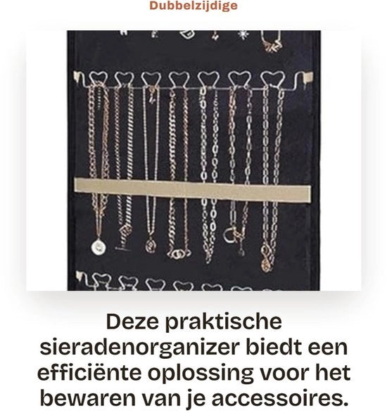 Organizzatore di accessori decorativi a doppia faccia con 48 contenitori