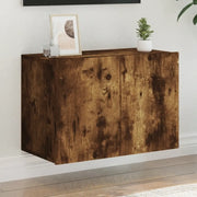 Mobile TV a Parete-Mobile TV a Muro Rovere Fumo 60x30x41 cm