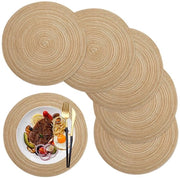 Placemats duraturi - resistenti alle macchie e al calore - set da 6 - 36 cm