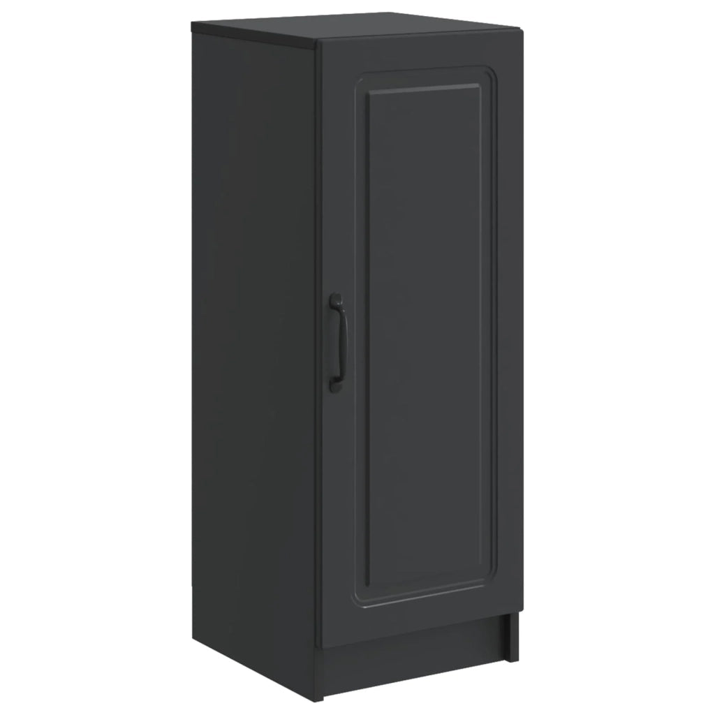 Credenza Nero 33 x 34,5 x 87 cm Legno ingegnerizzato