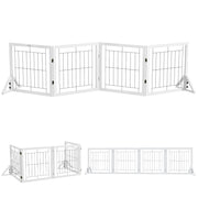 Cancellino per Cani Pieghevole ¨C zephmum ¨C Bianco 280x70 cm