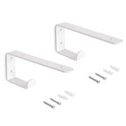Set di supporti per mensole in legno Shelf con gancio integrato