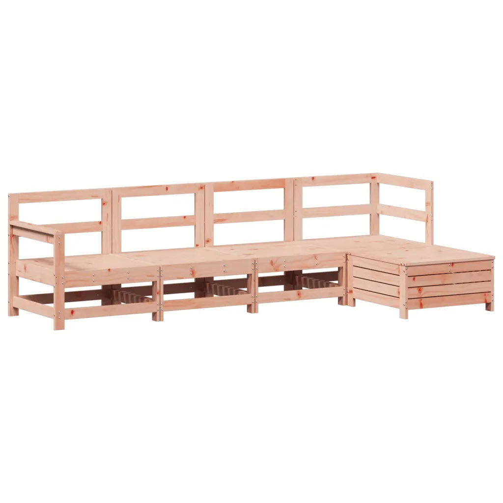 Set Divani da Giardino 5 pz in Legno Massello Abete Douglas 3250846