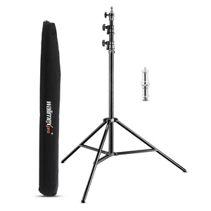 AIR 290 Deluxe Stativo per luci, altezza max 290 cm, cavalletto fotografico per flash con capacità di carico di 7 kg, treppiede per studi fotografici e outdoor