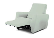 Copripoltrona Reclinabile Antimacchia Elasticizzata Genius Relax Lounge Tinta Unita - Poltrona - Dover 1025