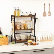 Rack per cucina, rack per spezie 
 Materiale di alta qualità, 42 x 20 x 51 cm; 3,6 kg