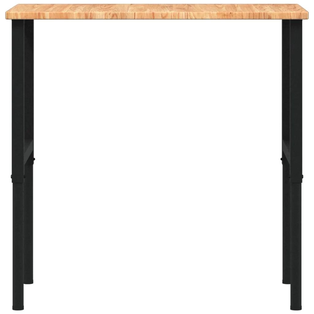 Banco Lavoro Marrone Chiaro 100x60x(71,5-98cm Legno di Rovere 3309680
