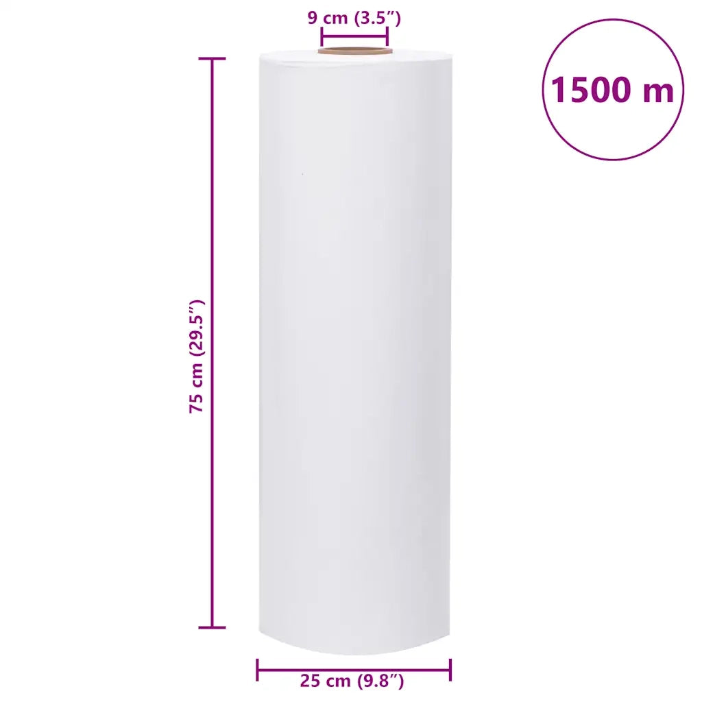 Film Estensibile Agricolo Bianco 25 μm 75 cm x 1500 m 4104889