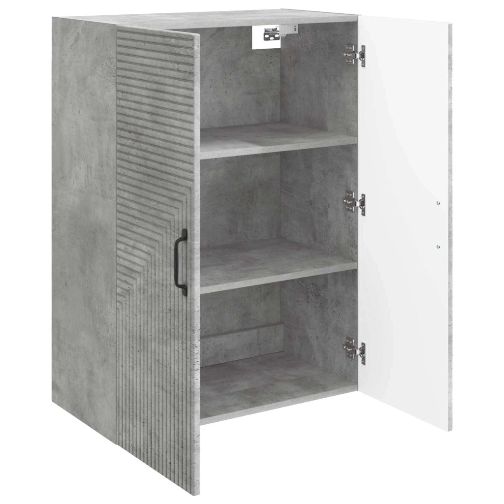 Mobiletto a muro Grigio Cemento 66 x 34,5 x 90 cm