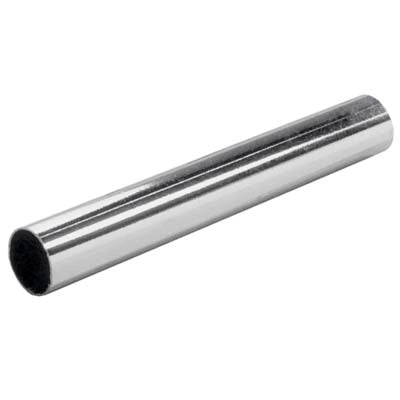 TUBO ARMADIO TONDO CROMATO - ACCIAIO MT 3 MM 18