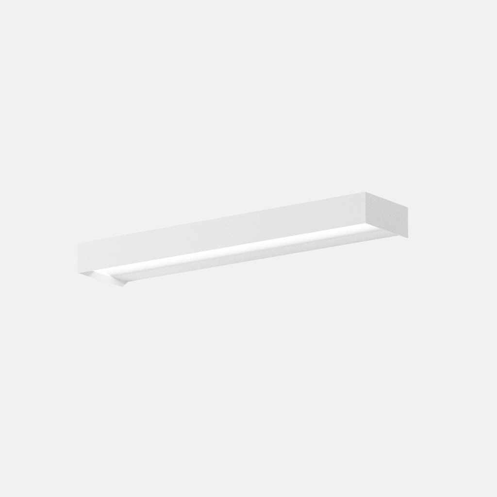 Lampada a Parete LED GAP 20W 980lm 3000K Alluminio Bianco Opaco Dimmerabile Taglio Fase - Gealuce