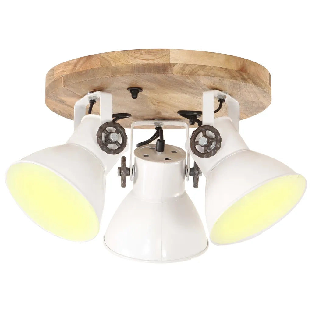 Lampada a Sospensione Industriale 25 W Bianca 42x27cm E27 cod mxl 60138