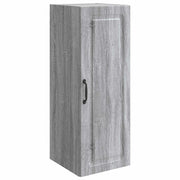 Mobiletto a muro Sonoma grigio 33 x 34,5 x 90 cm
