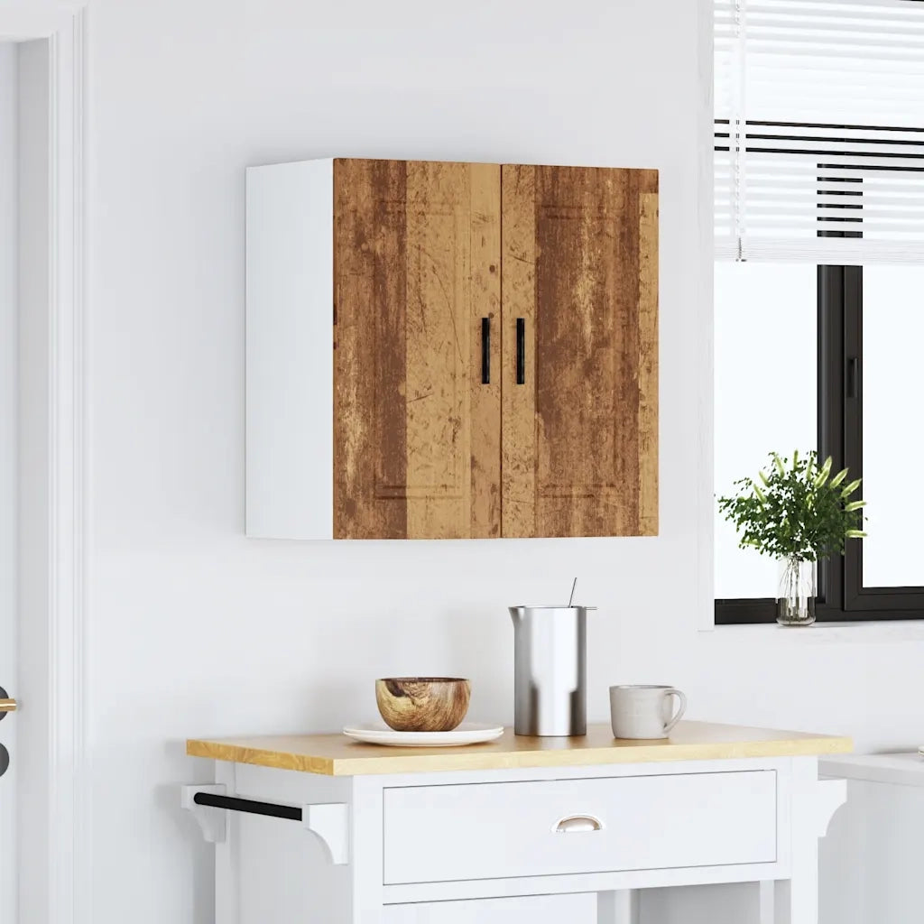 vidaXL Pensile da Cucina Porto Legno Vecchio in Legno Multistrato