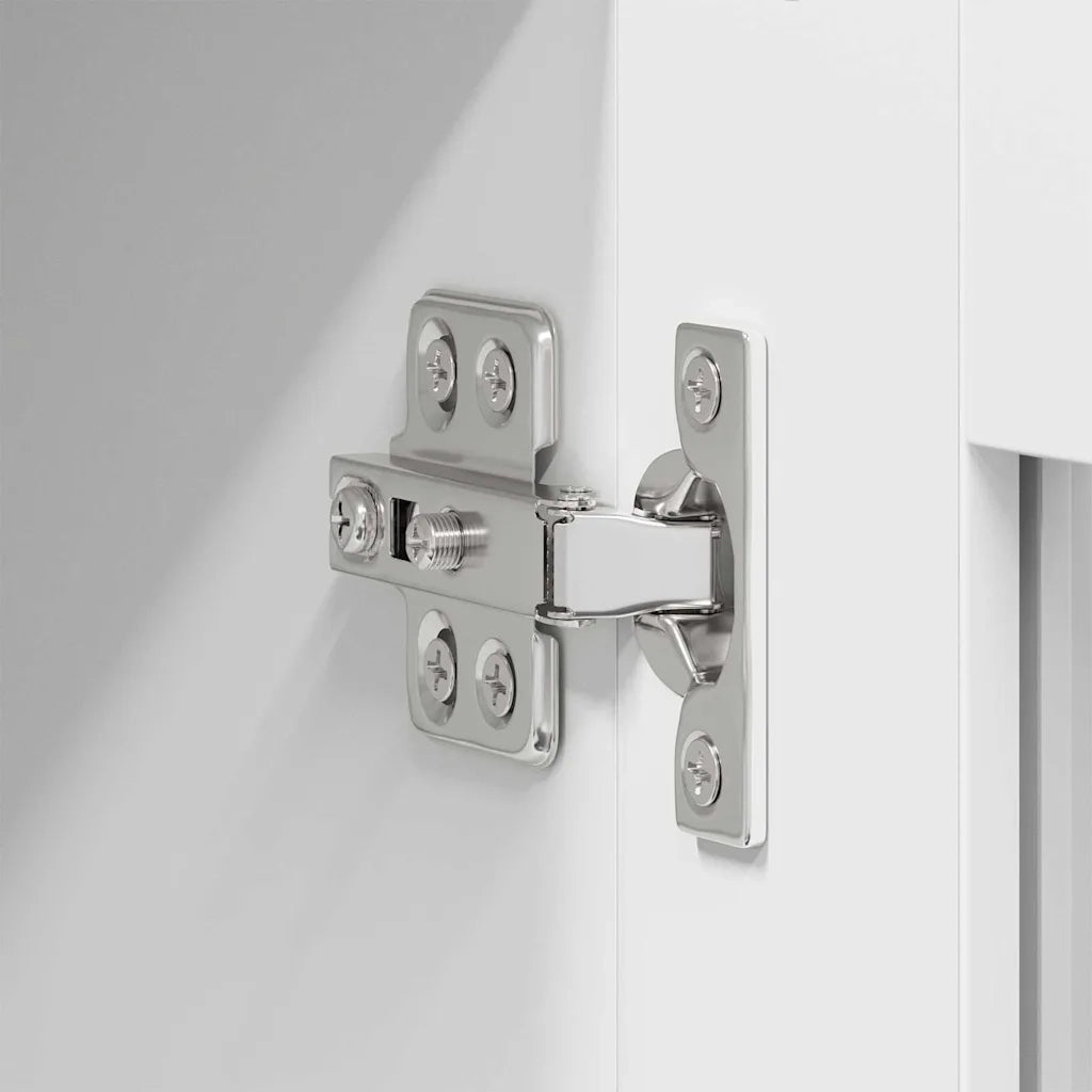 Armadio pensile 2 pcs Bianco 40 x 31 x 40 cm Legno multistrato 884195