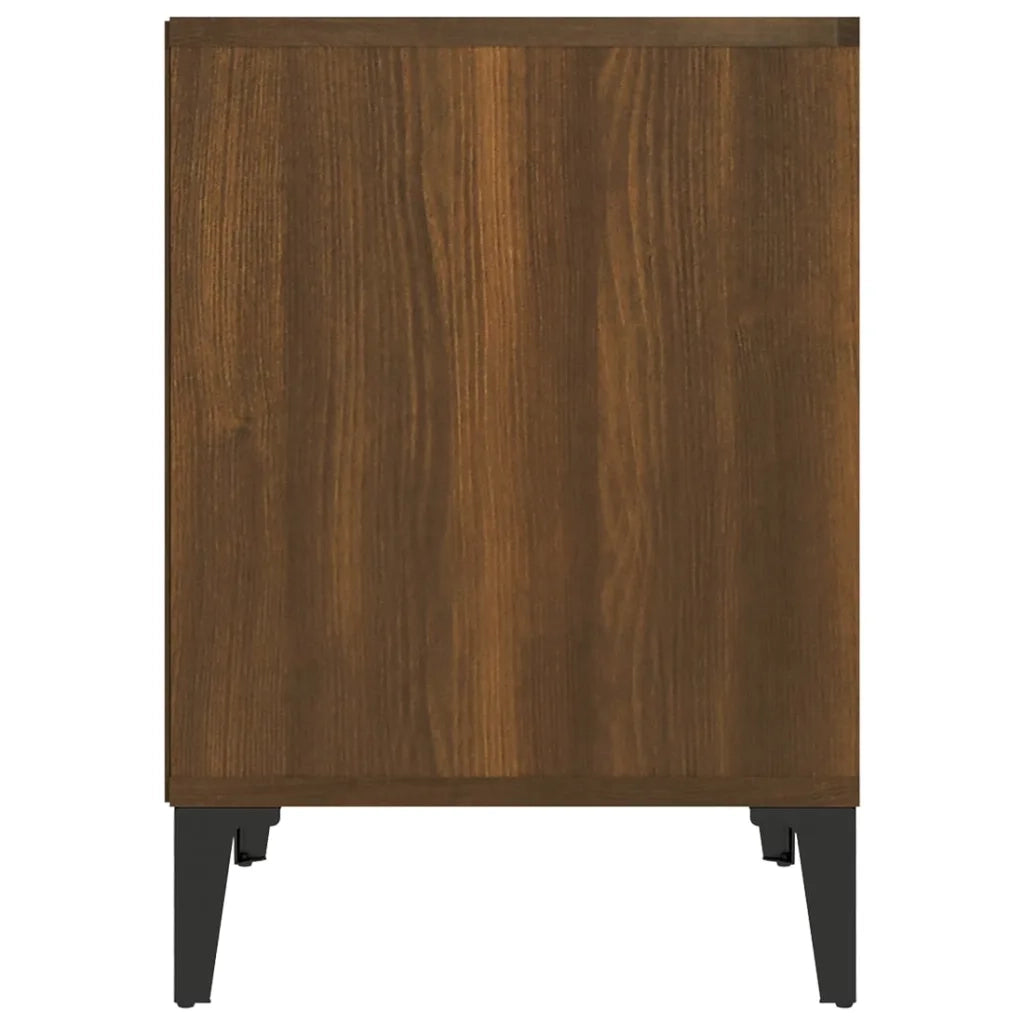 Comodini 2 pz Rovere Marrone 40x35x50 cm cod mxl 30084