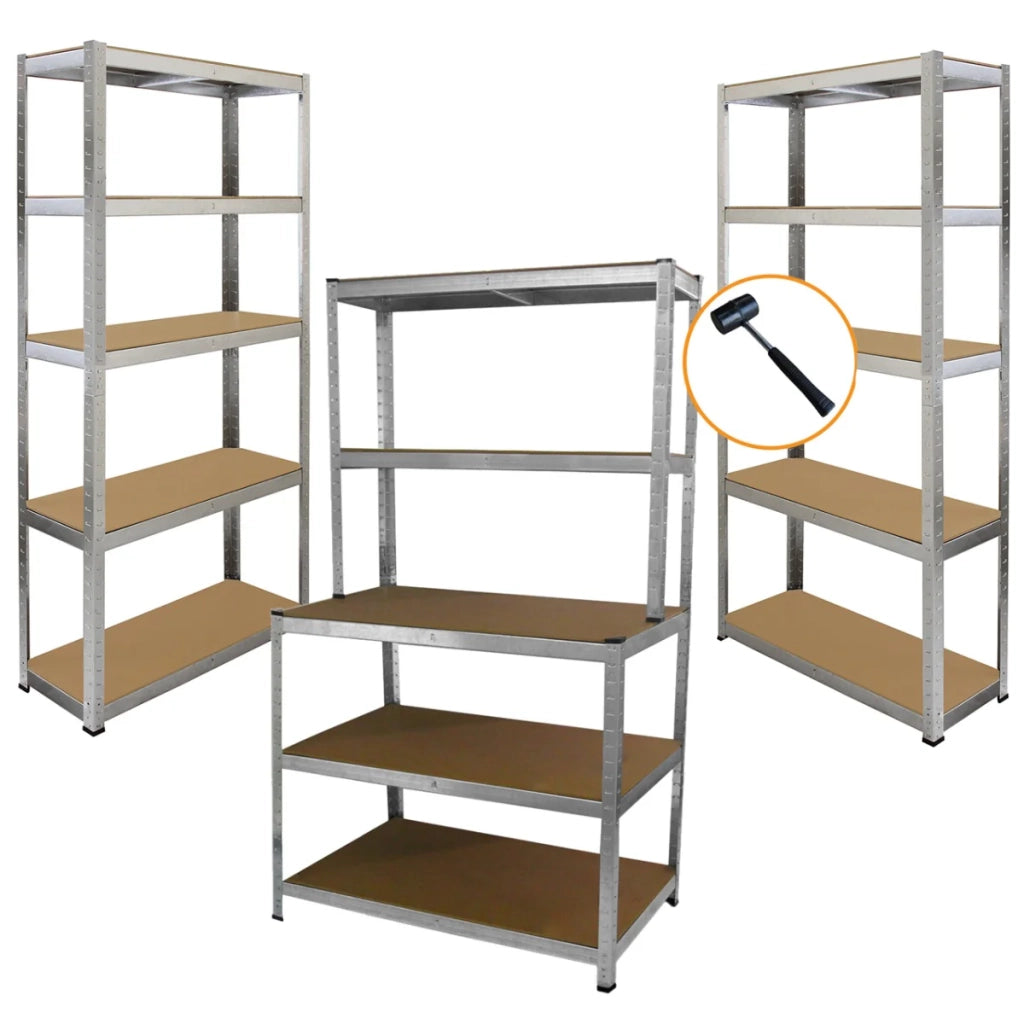 Scaffali da Garage Galwix ad Incastro Scaffalature da Officina Magazzino