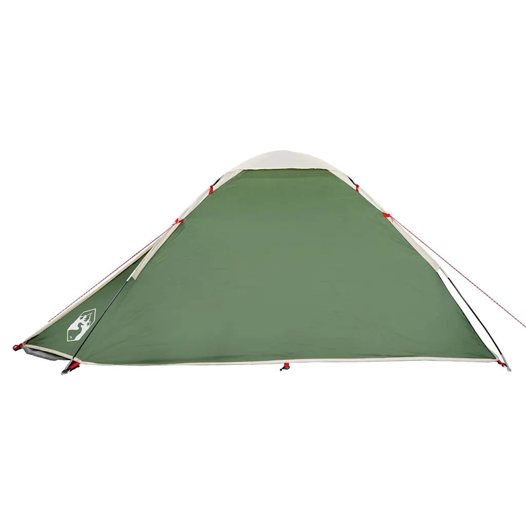 Tenda da Campeggio a Cupola per 4 Persone Verde Impermeabile 94769