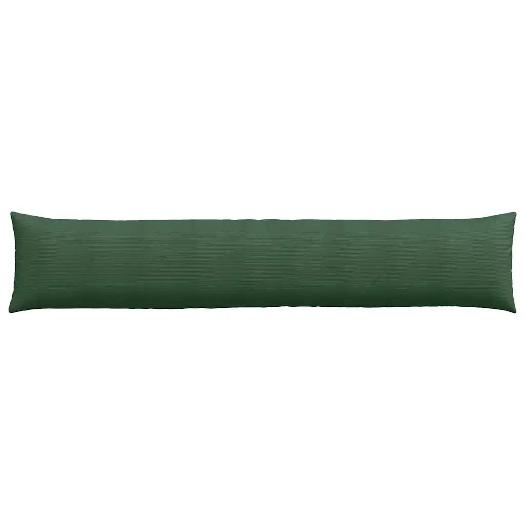 Cuscini da Divano 2 pz-Set di 2 Cuscini per Sofa Verde Scuro 200 x 40 cm 510845