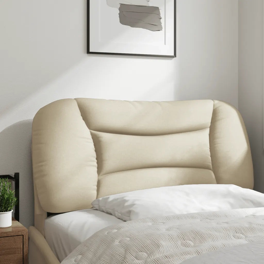 Cuscino Testiera Hvar Crema 80 cm in Tessuto CFW8132563