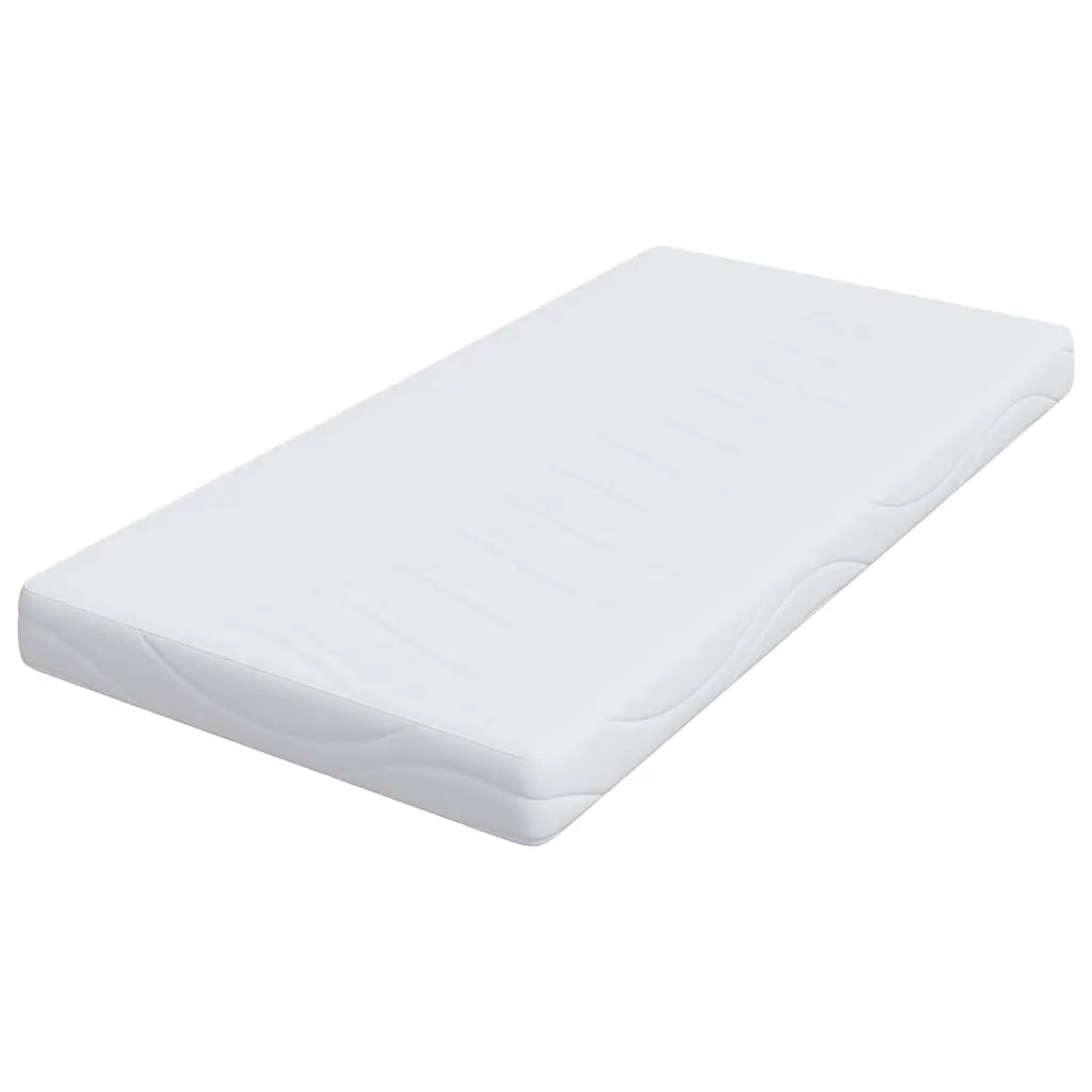 vidaXL Materasso Bianco 90 x 190 cm Schiuma