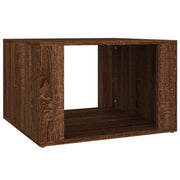 Comodino | Armadio da Notte | Mobiletto da notte Rovere Marrone 57x55x36 cm in Legno Multistrato