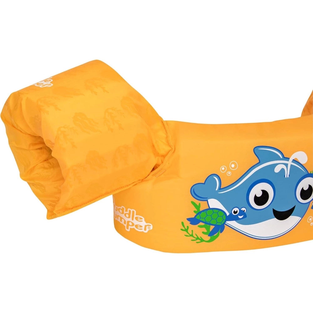 Trade Shop - Gilet Salvagente Per Bambini Con Design Balena Giubbotto Galleggiante Con Braccioli 90135 -