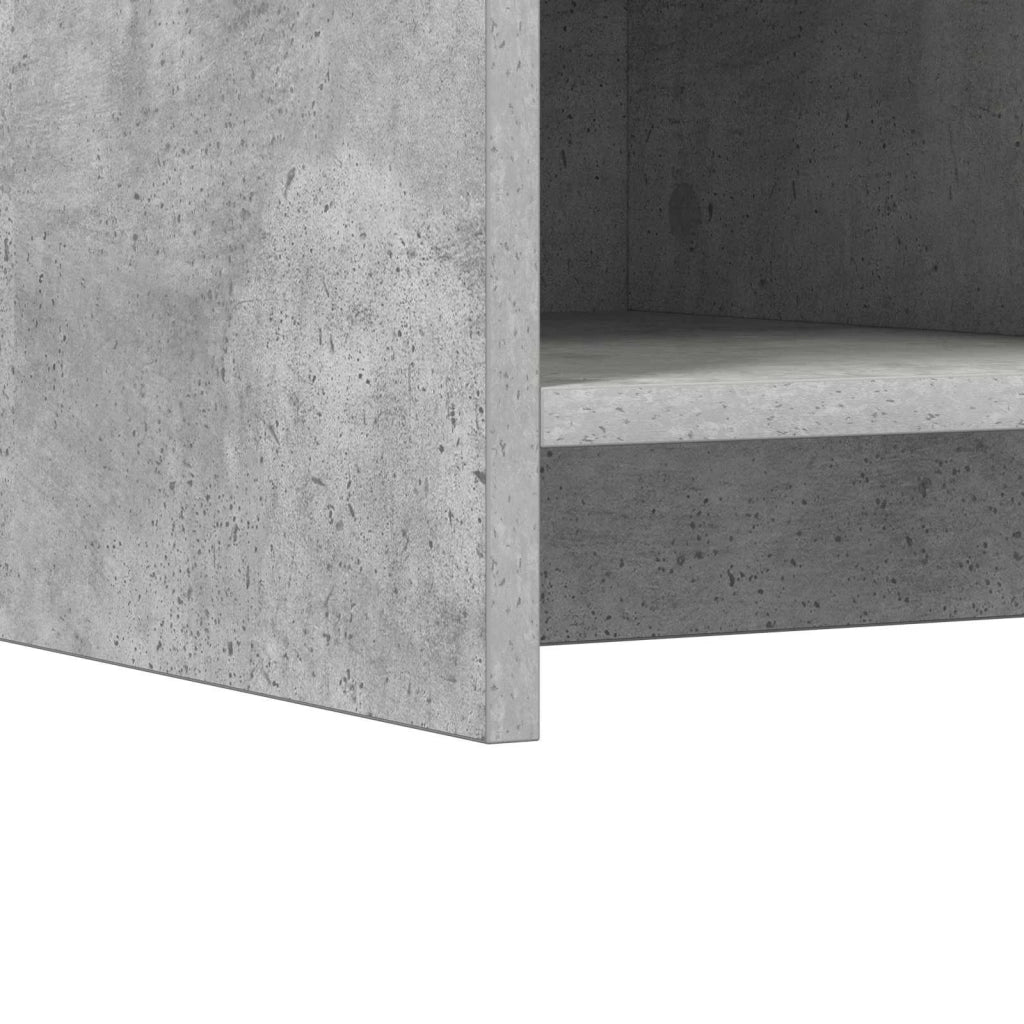 Mobile per scarpe Grigio Cemento 85 x 39,5 x 70 cm 8011366