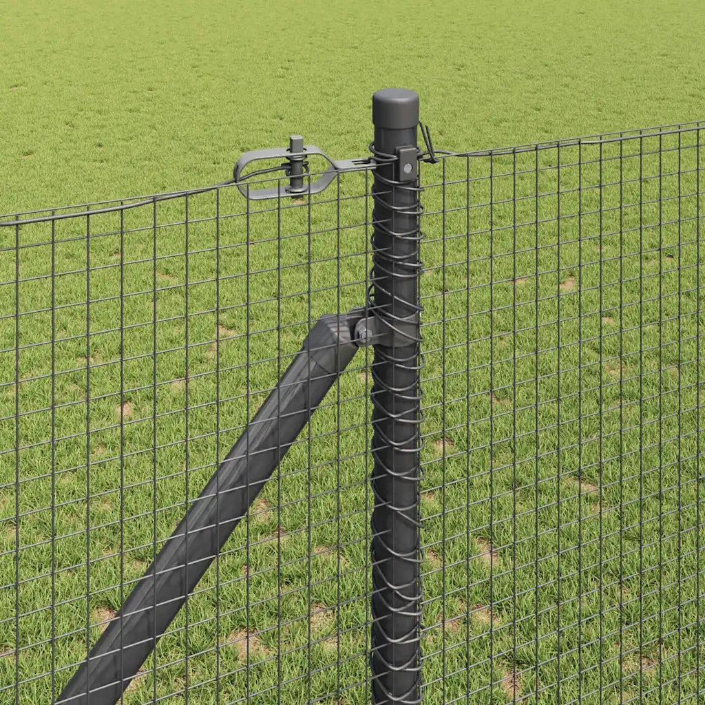 Palo della recinzione Grigio 10 x 1,4 m (maglia 19 x 19 mm)
