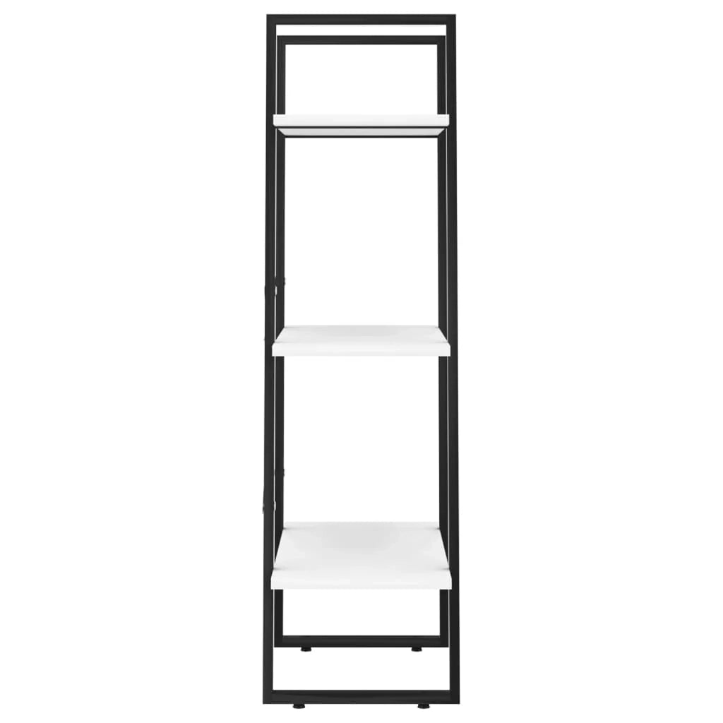 Mensola portaoggetti 60 x 30 x 105 cm in truciolare bianco 02_0000625