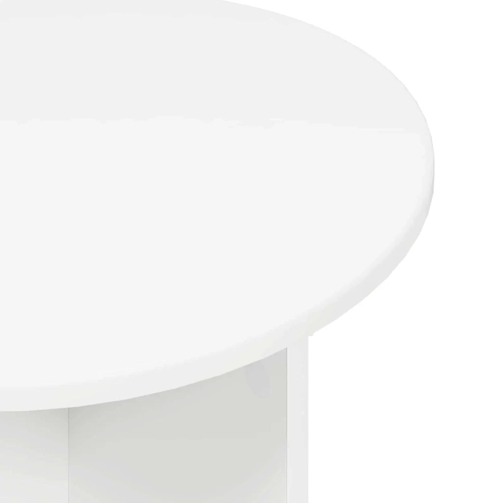 Set tavolini 2 pcs Bianco Legno ingegnerizzato