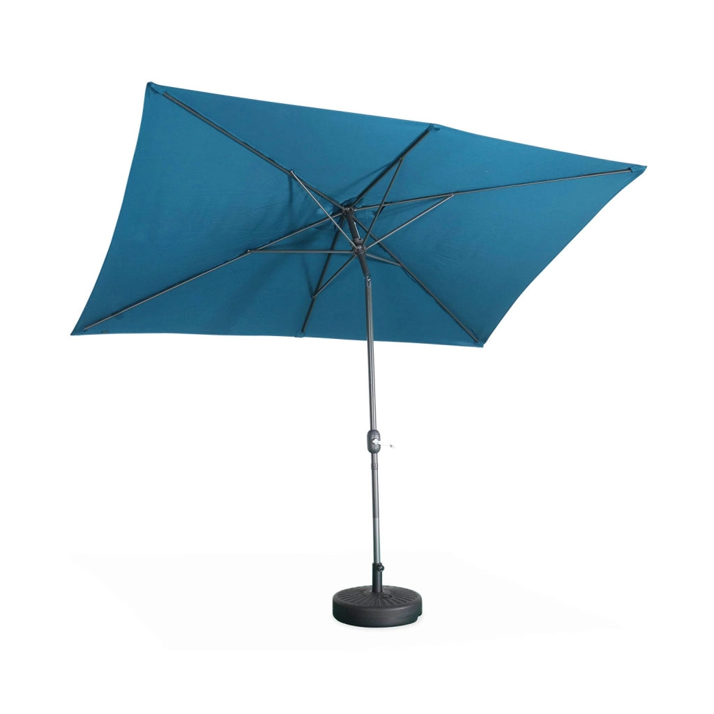 Ombrellone rettangolare, 2x3m, blu