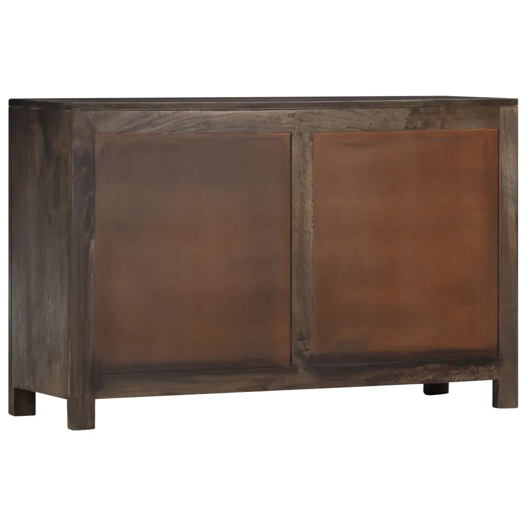 Credenza con Design Intagliato 110x35x70 cm in Legno di Mango 247765