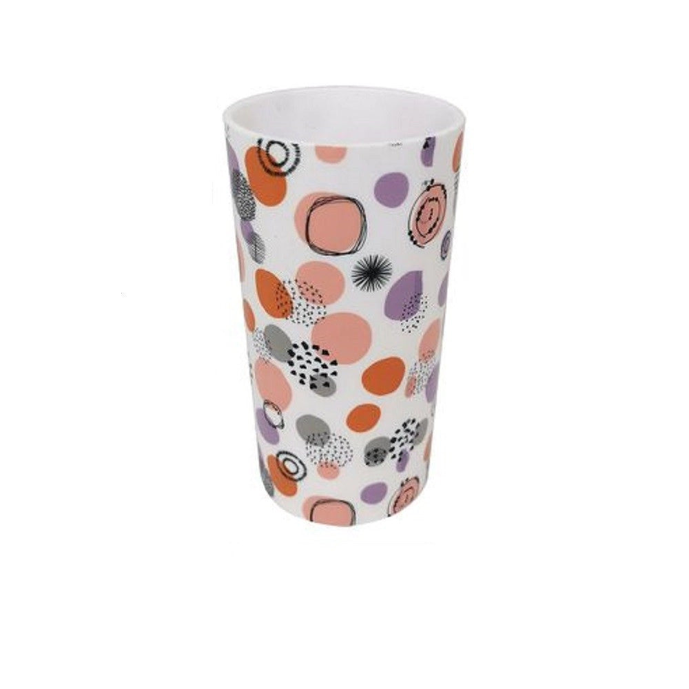 Trade Shop - Bicchiere Portaspazzolini Dentifricio Sfere Astratte Bagno Accessori Arredo 87082 -