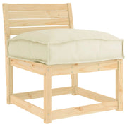 Cuscino per sedie | Cuscino Crema 50 x 50 x 12 cm Tessuto Oxford