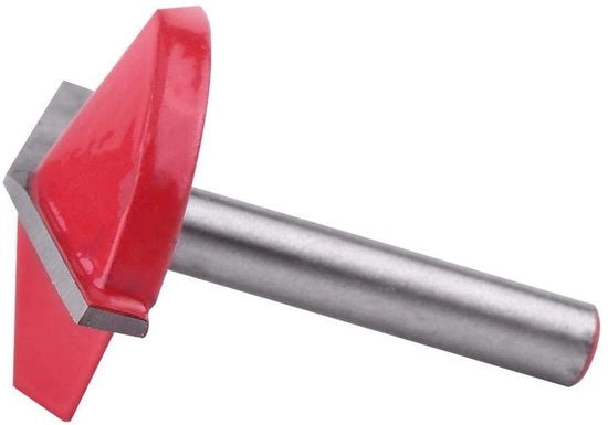 Bit di Router per Lavorazione del Legno - V-Groef Snijgereedschap 6mm As - Afschuining Bevel Cutter (6*32mm*150°)