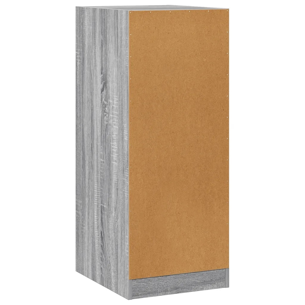 Armadio Grigio Sonoma 48x41x102 cm in Legno Multistrato 840819
