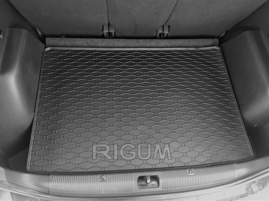 246B-434125 - Tappeto gomma baule SKODA Yeti 2009- Con kit attrezzi, con ruota di scorta
