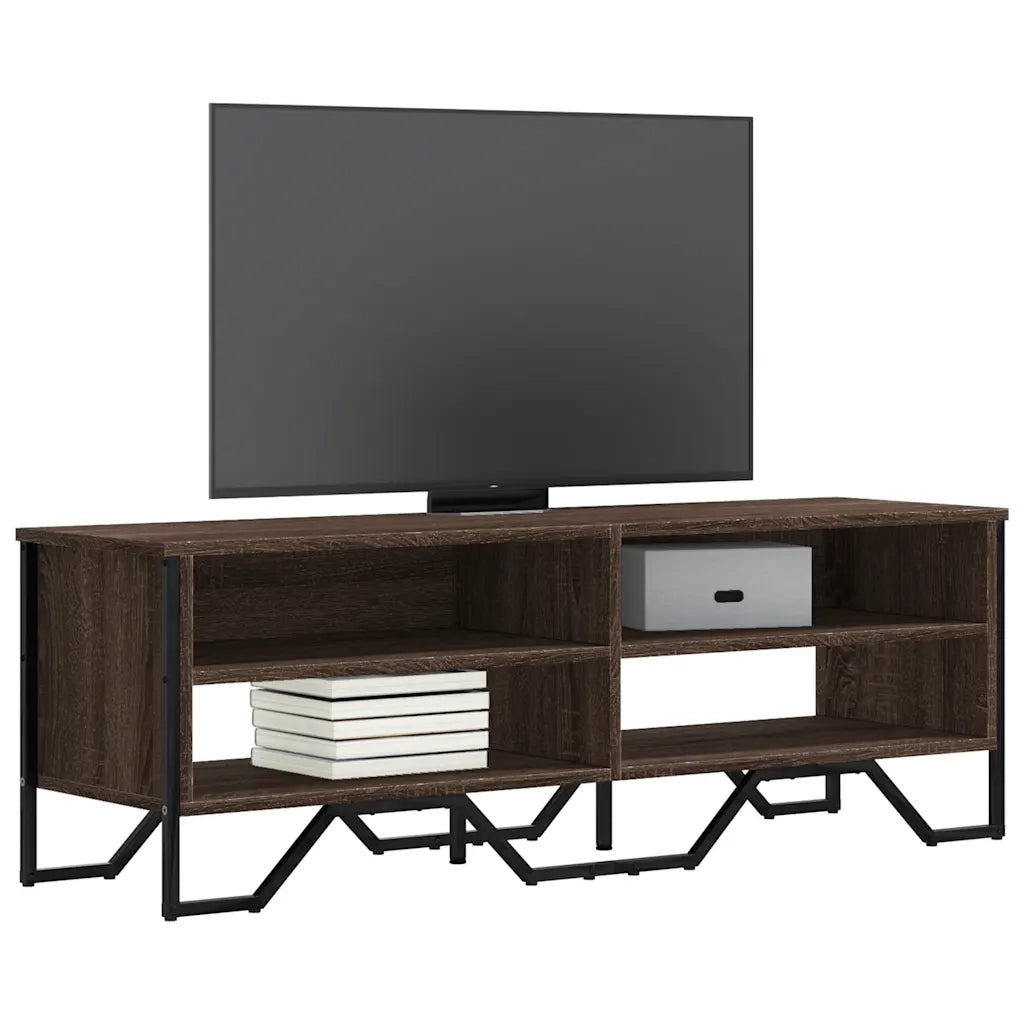 Mobile TV | Armadietto TV | Mobile Porta TV Rovere Marrone 122x34x41cm in Legno Multistrato