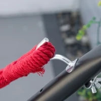 Amaca da Giardino Autoportante con Struttura in Acciaio e Cotone Multicolor, Custodia Inclusa