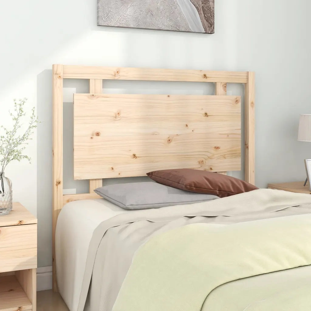 Testiera | Testata per Letto 105,5x4x100 cm in Legno Massello di Pino