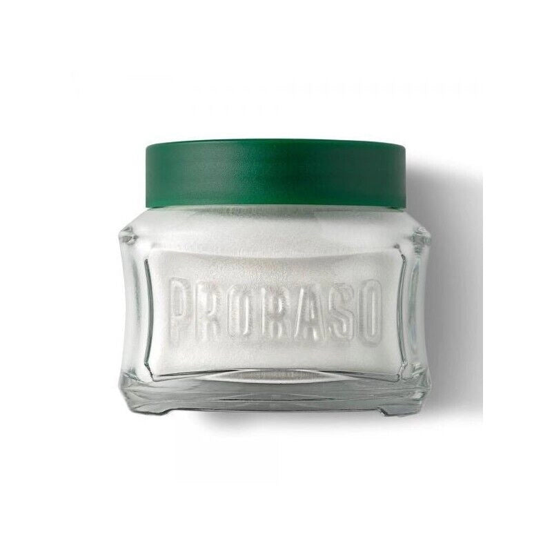 PRORASO CREMA PREBARBA 100ML RINFRESCANTE E TONIFICANTE CON OLIO DI EUCALIPTO E MENTOLO