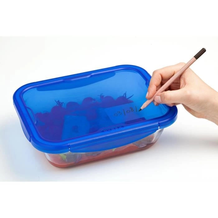Scatola rettangolare con coperchio - PYREX - 1451026 - 20 x 15 cm - 800 ml - Cook & Go - Fondo in vetro borosilicato