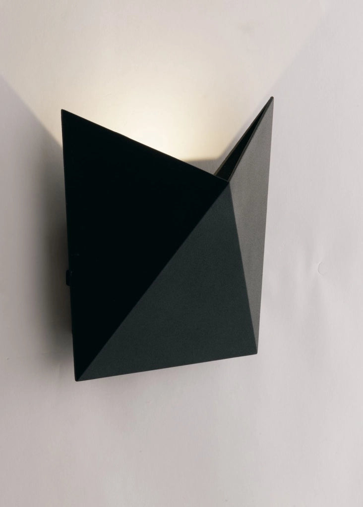 APPLIQUE LED STEALTH NERA 6W 580LM CCT 3000K / 4000K IP54 17X17X7,5CM