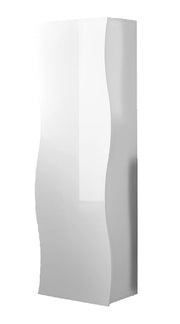 Armadio 1 Anta 63x40x187,2 cm Onda Bianco Lucido