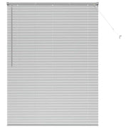 Tendaggi a Veneziana | Tenda a lamelle Argento 175 x 130 cm Alluminio