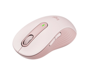 ORIGINAL Logitech Accessori per computer Rosa 910-006237 Signature M650 Maus Logitech Signature M650 L Mouse Wireless Full Size - Per Mani Grandi, 2 Anni di Durata Batteria, Clic Silenziosi, Tasti Laterali Personalizzabili, Bluetooth, Compatibilità Multi